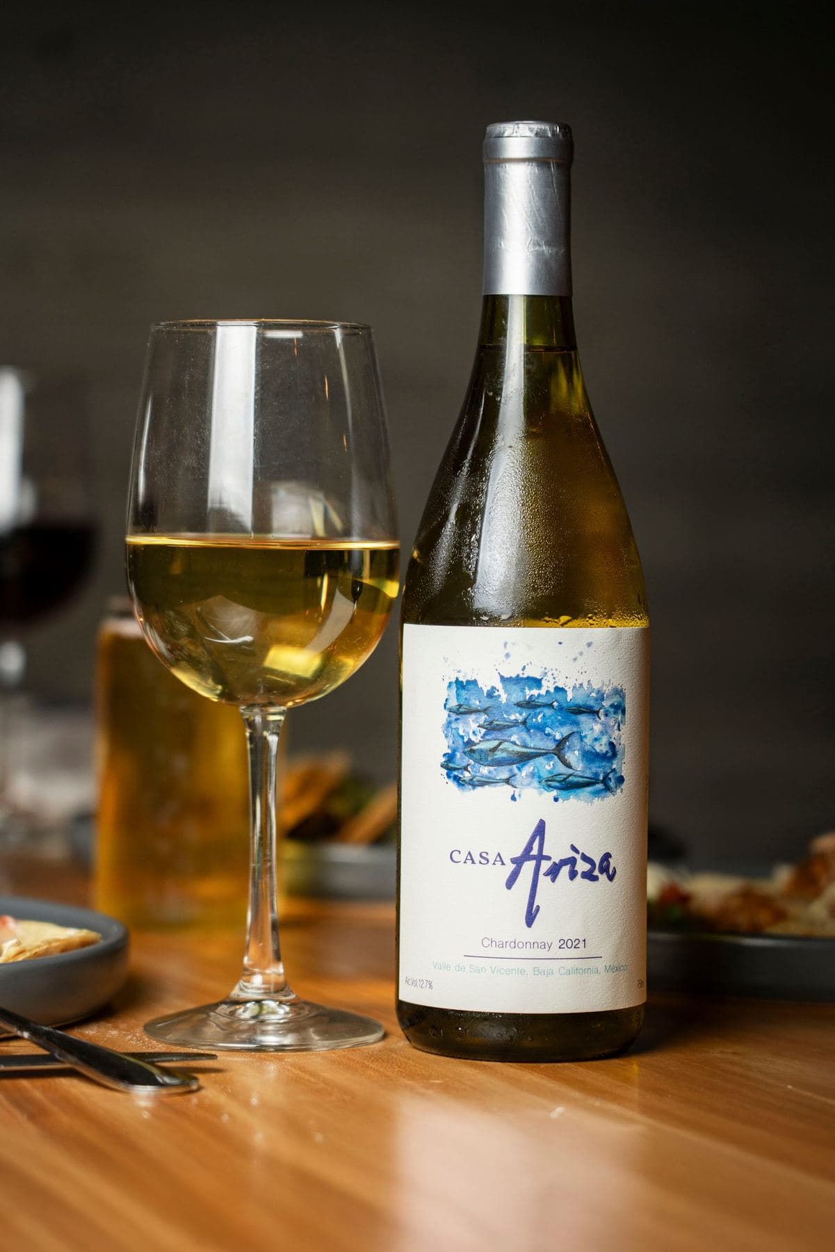 Casa Ariza Chardonnay from Valle de Guadalupe, Baja California